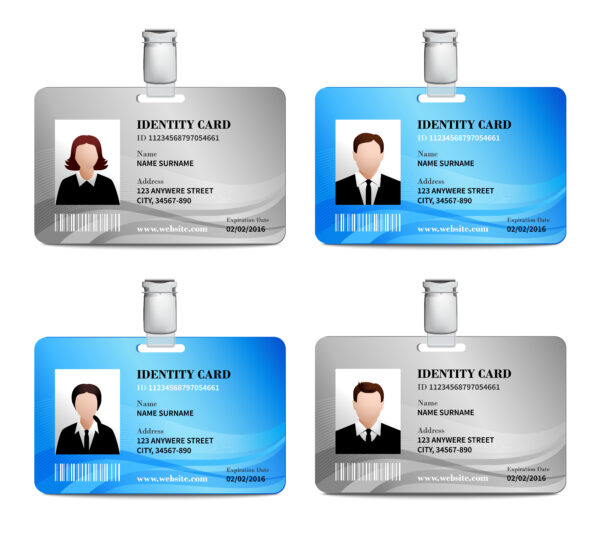 Matt PVC ID Cards (One Side Printed)