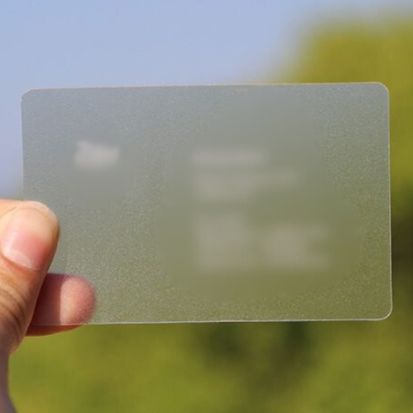 acrylic business cards